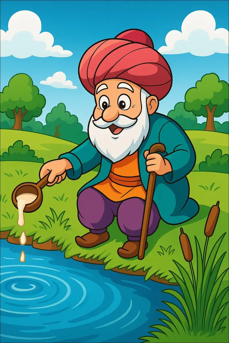 Göle Maya Çalma Masalı