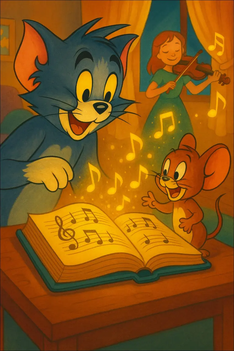 Tom ve Jerry Masalı Oku