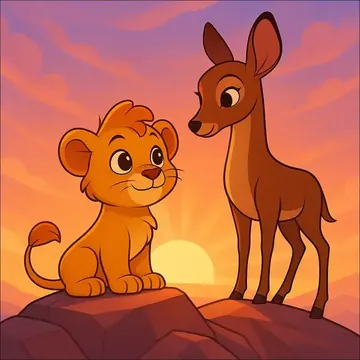 Aslan Yavrusu Masalı Oku
