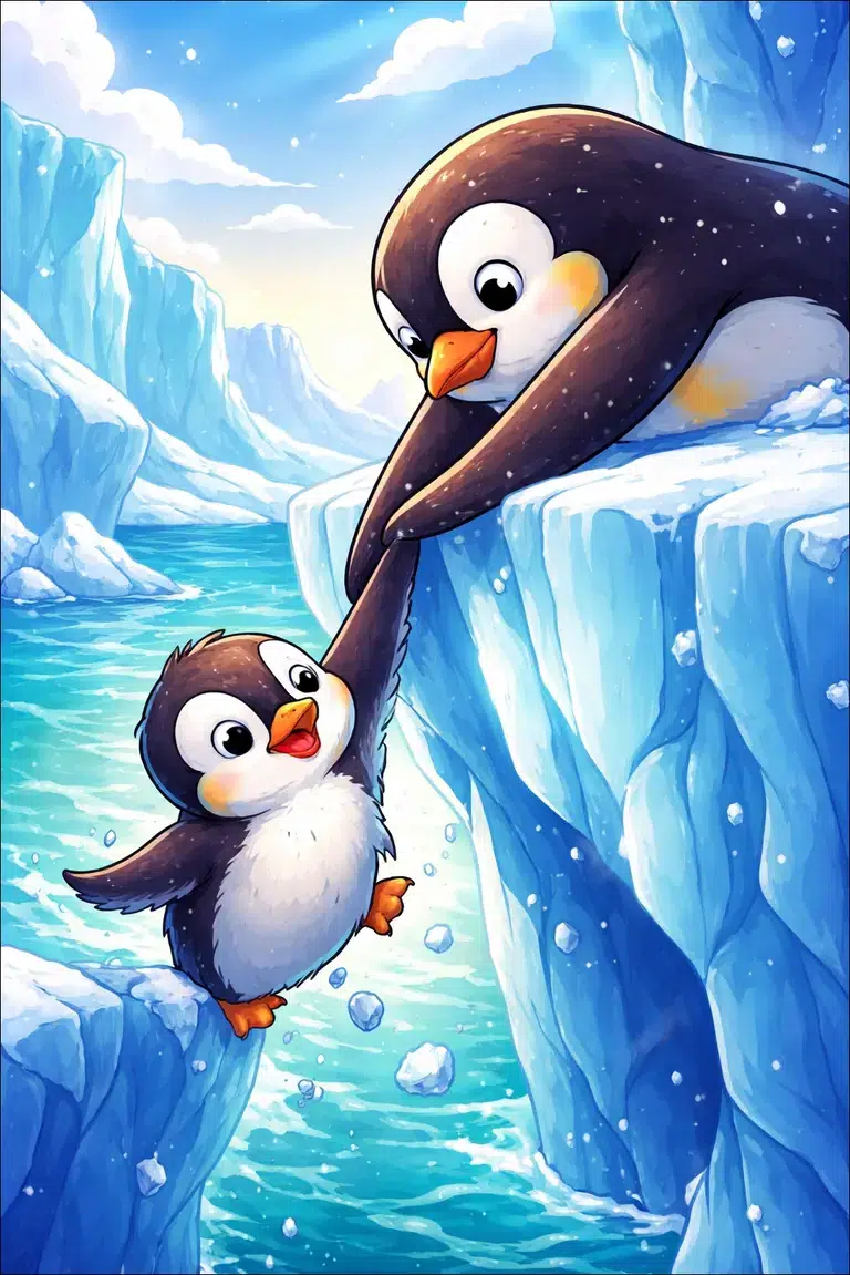 Minik Penguen Masalı Oku
