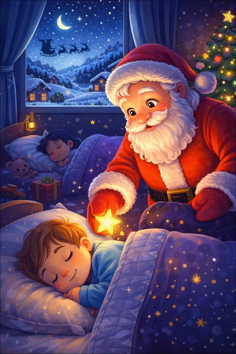 Noel Baba Yılbaşı Gecesi Masalı Oku