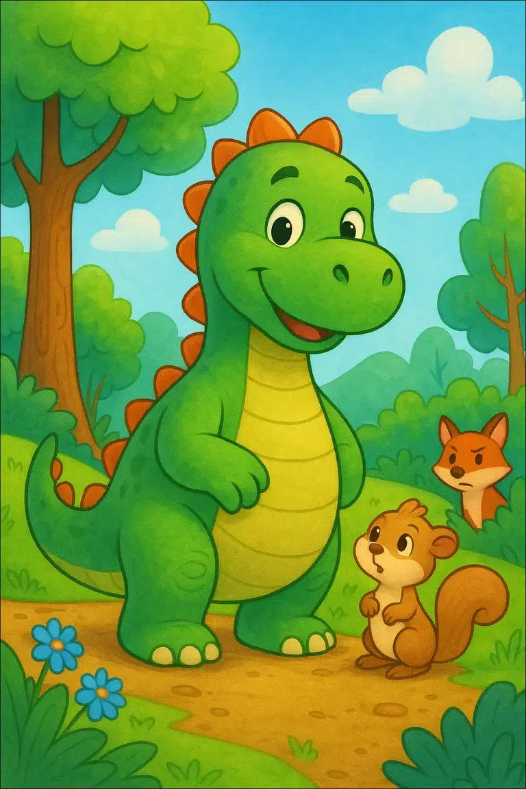 Sevimli Dinozor Masalı Oku