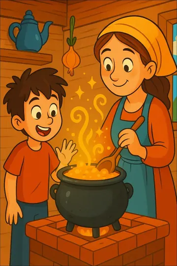 Sihirli Kazan Masalı Oku