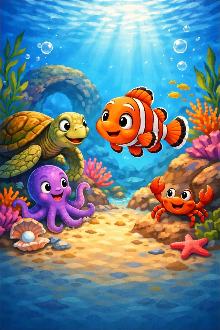 Kayıp Balık Nemo Masalı Oku