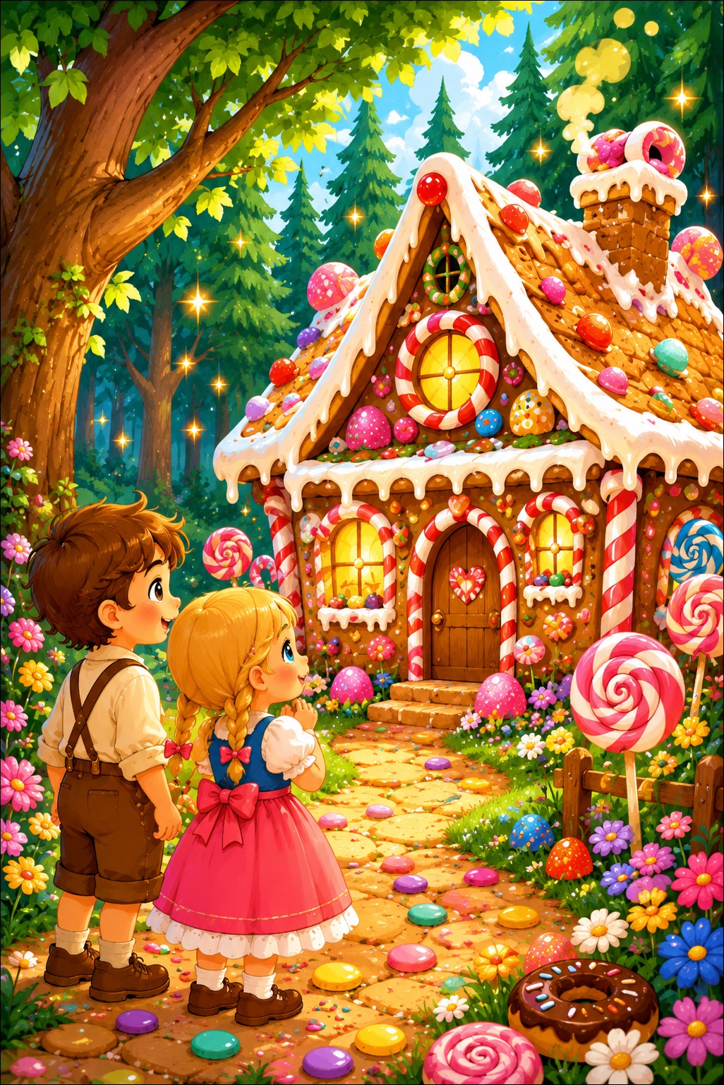 Hansel ve Gretel Masalı Resmi