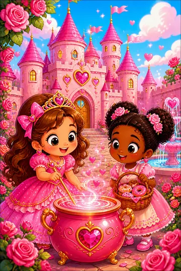 Pembe Şato Masalı Resmi