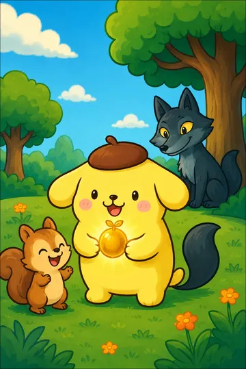 Pompompurin Masalı Resmi