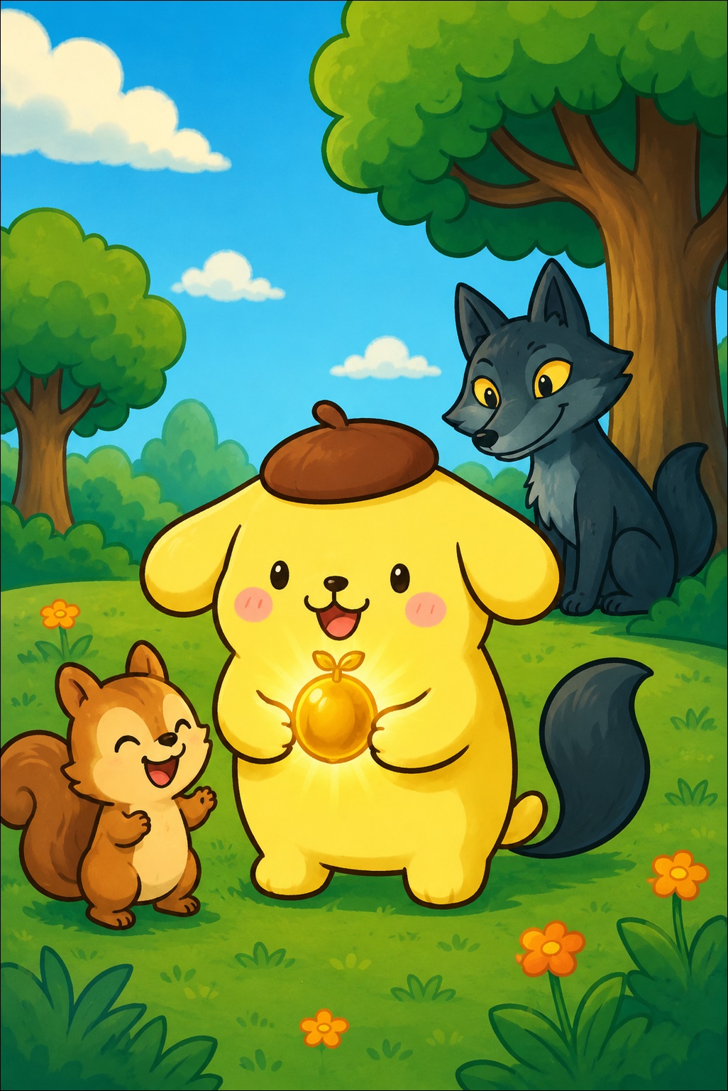 Pompompurin Masalı Resmi