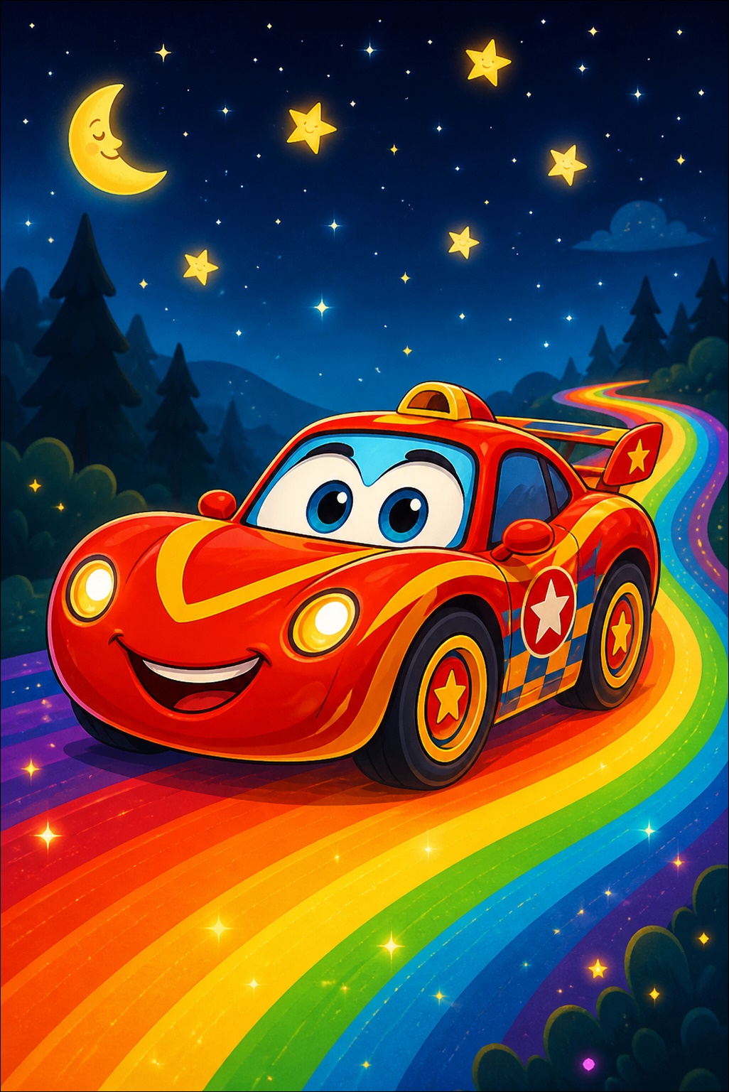 Şimşek McQueen Masalı Resmi